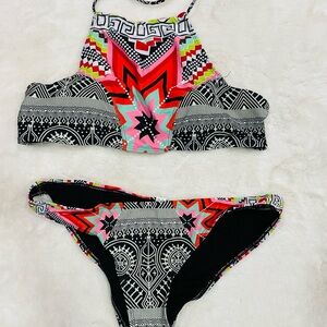 Colorful Geometric Bikini Set